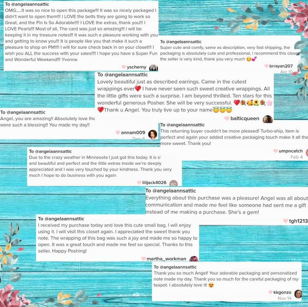 A Few Reviews 5☆ Posh Ambassador